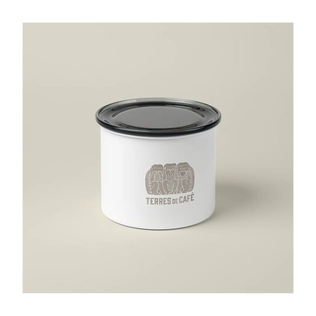 Airscape boîte hermétique Terres de Café blanche - 250 g