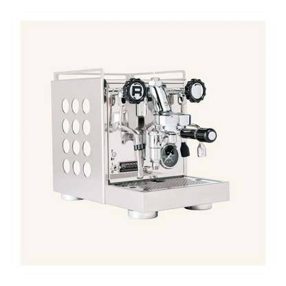 Appartamento 2.0 - Machine à café expresso manuelle Rocket - Inox/Blanche