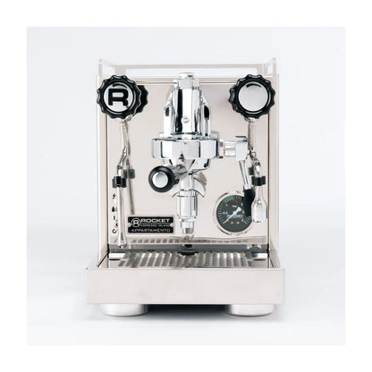Appartamento 2.0 - Machine à café expresso manuelle Rocket - Inox/Blanche