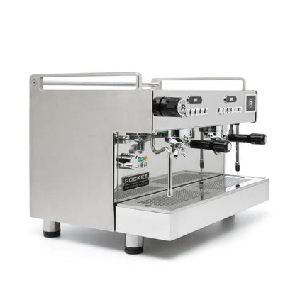 Boxer 2 groupes avec Shot Timer - Machine à café expresso manuelle Rocket - Inox