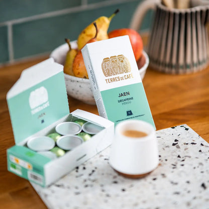 Capsules Jaen décaféiné Bio x 10