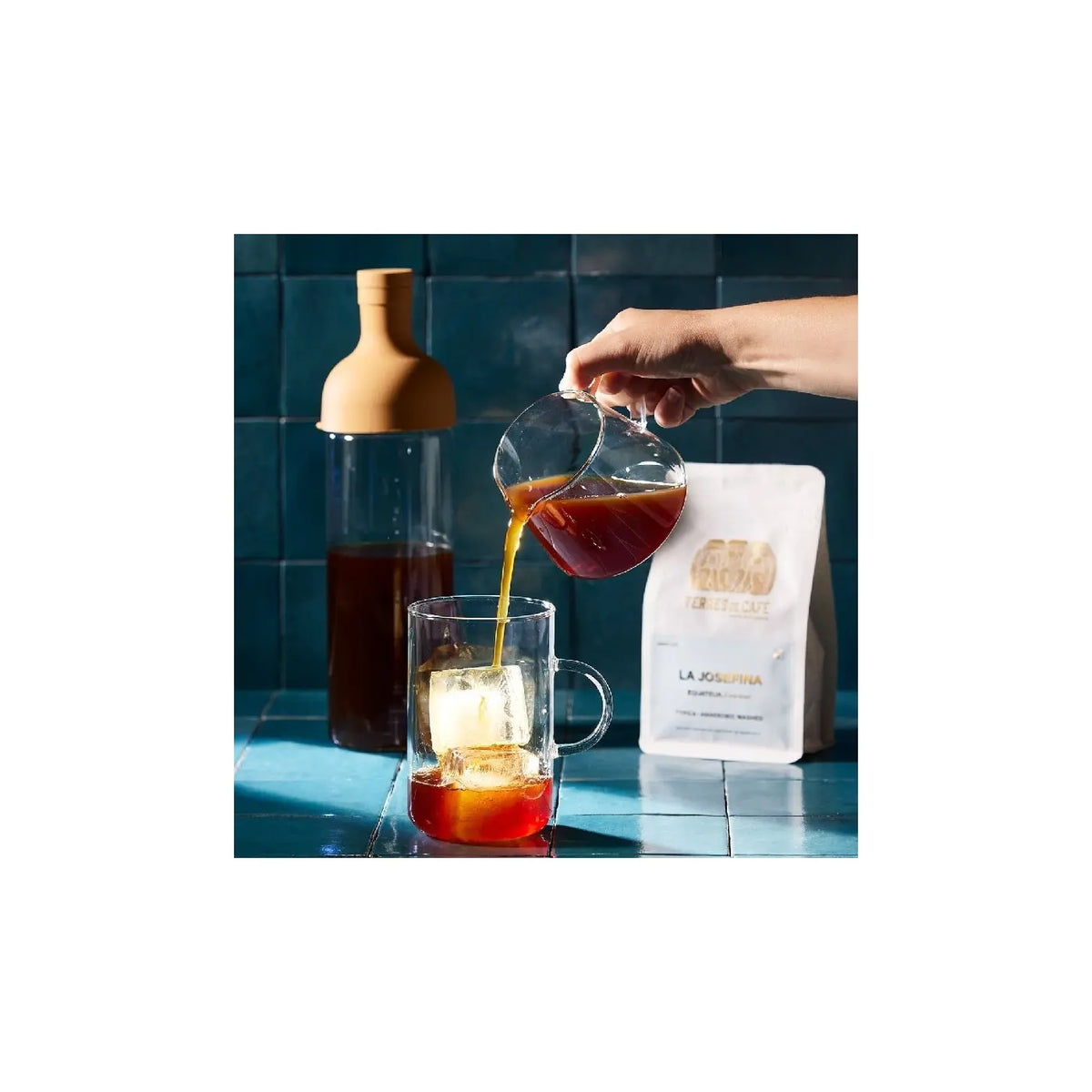 Carafe en verre Kinto - 300 mL