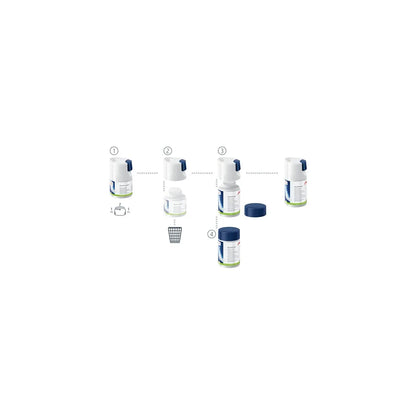 Détergent pour Système de Lait (Mini-tabs) Flacon Recharge Jura - 90 g