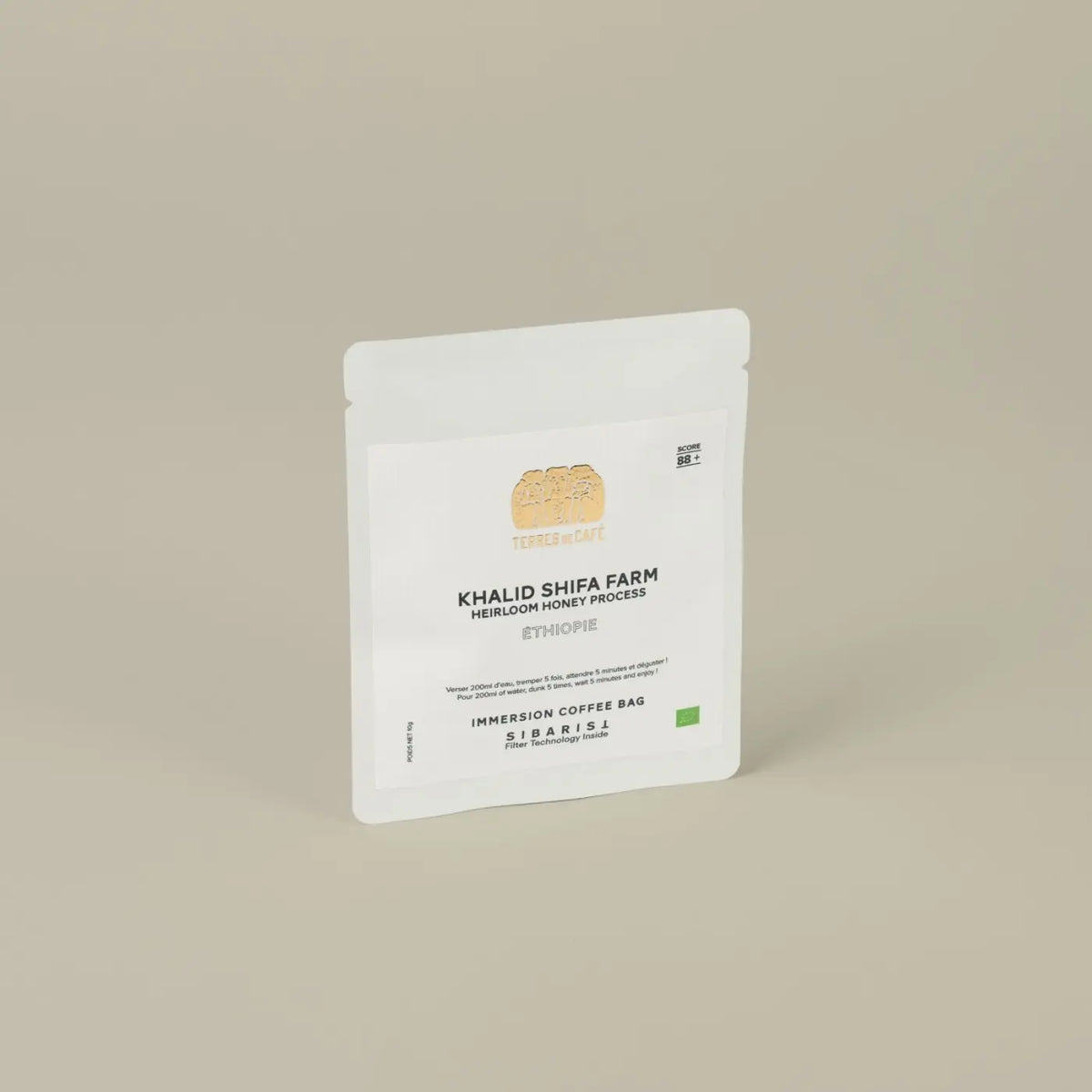 Lot X 10 Immersion Coffee Bag - TDC x Sibarist Ethiopie KSF Honey