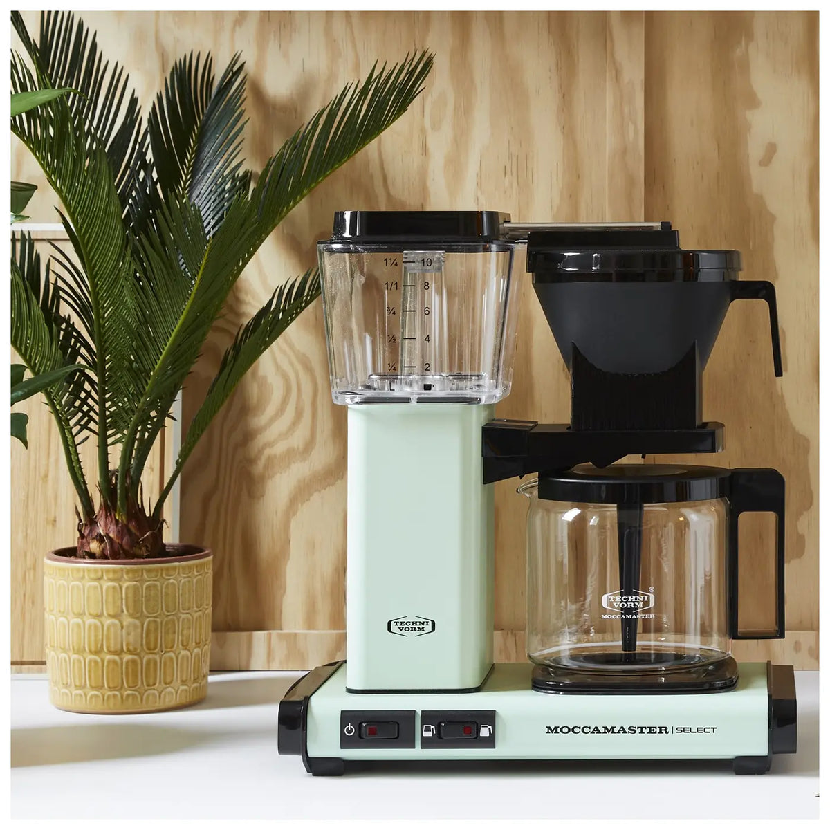 KBG 741 SELECT - Moccamaster Cafetière à filtre - Vert Pastel