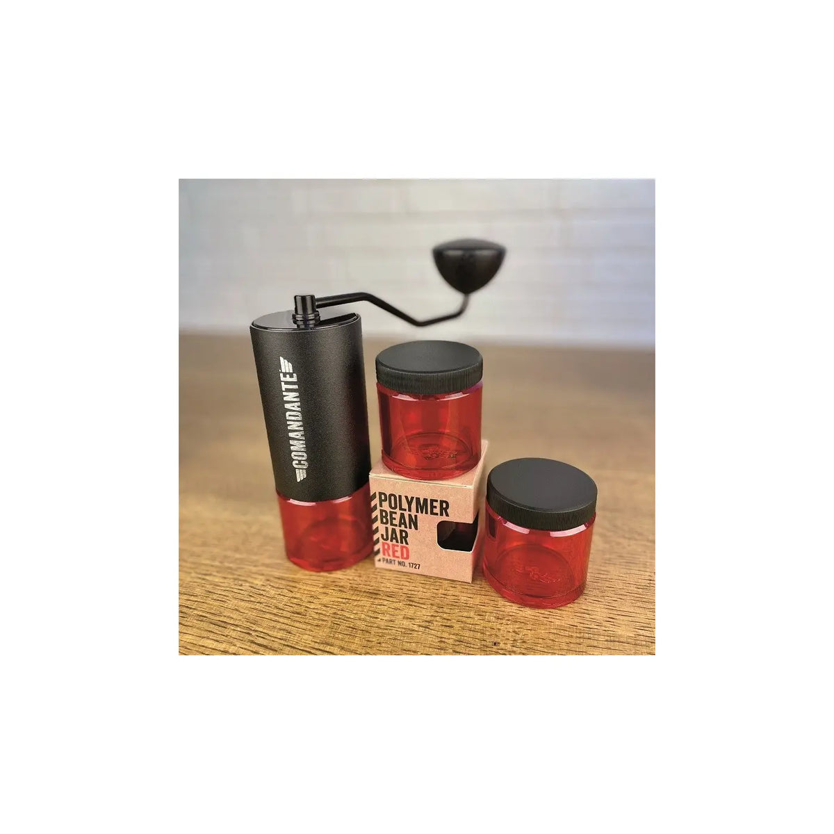Pot en Polymer pour moulin Nitro Blade C40 - Rouge