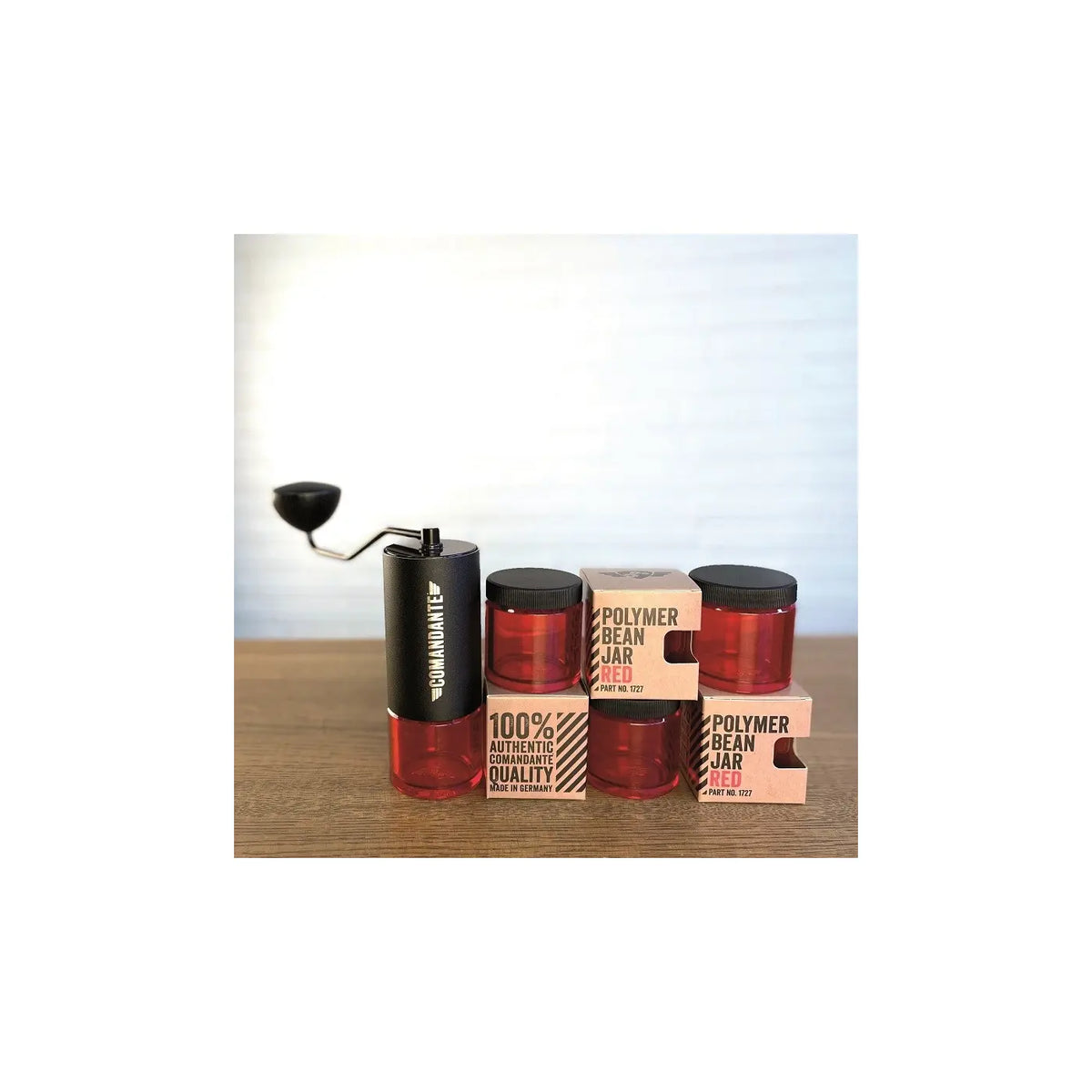Pot en Polymer pour moulin Nitro Blade C40 - Rouge