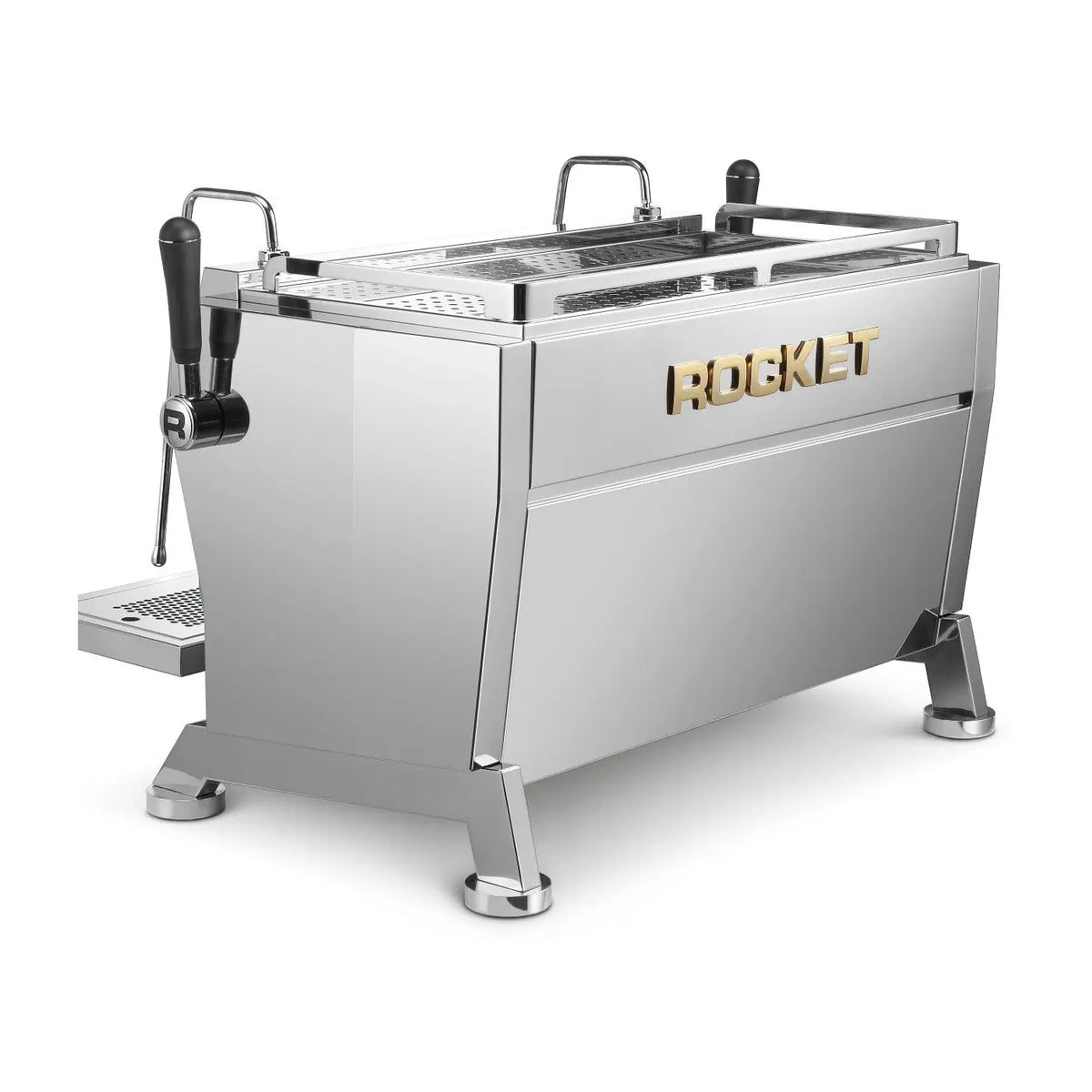 R 9V 2 groupes - Machine à café expresso manuelle Rocket - Inox