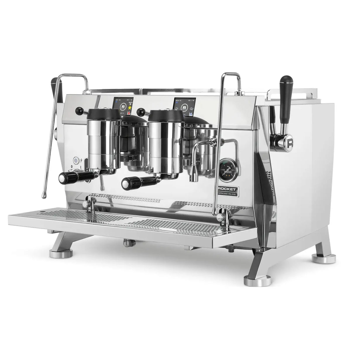 R 9V 2 groupes - Machine à café expresso manuelle Rocket - Inox