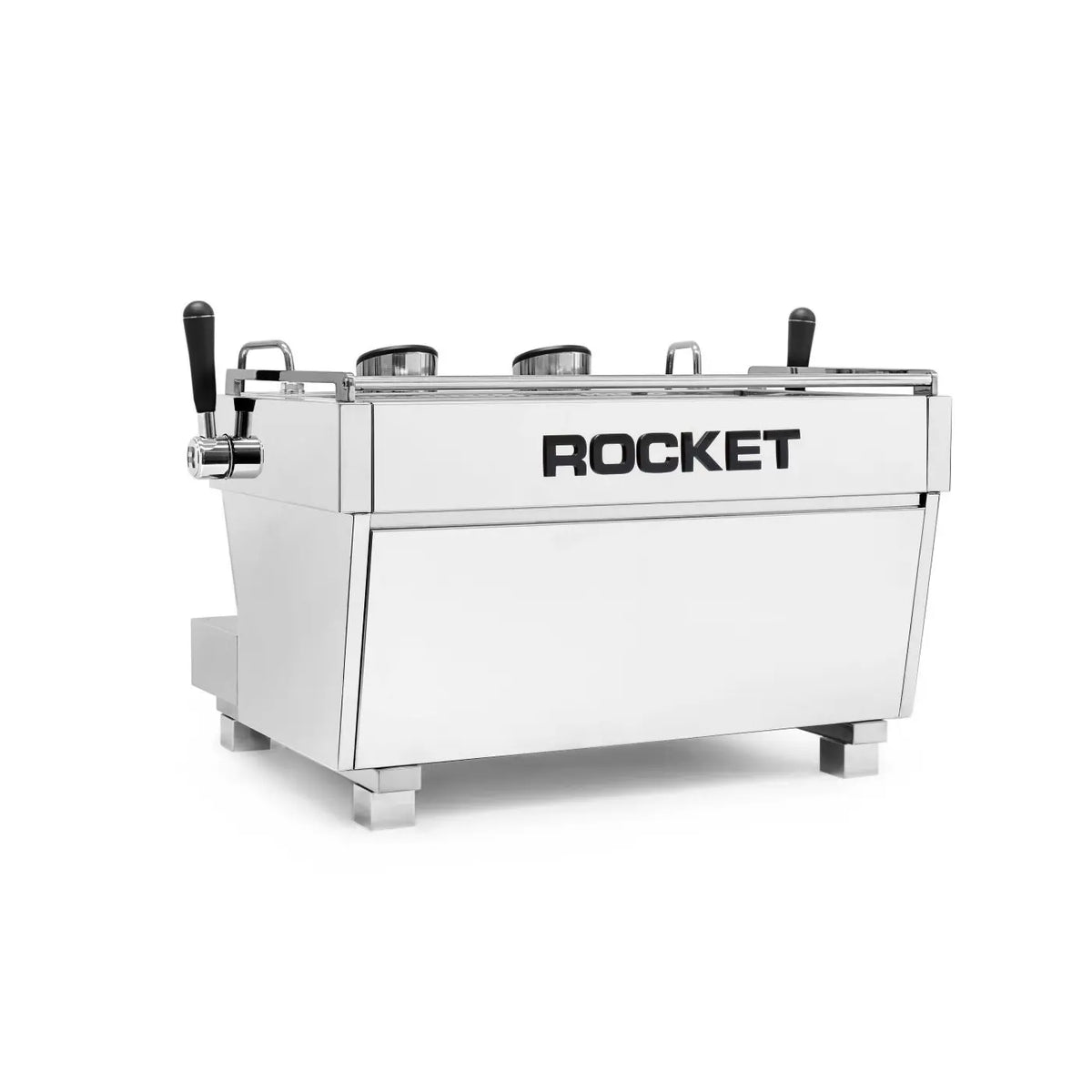 RE Doppia 2 groupes - Machine à café expresso manuelle Rocket - Inox