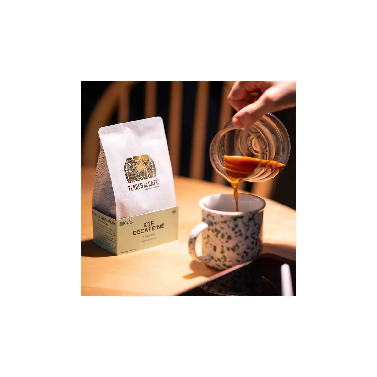 T02 - Carafe en Verre - 2/5 Tasses