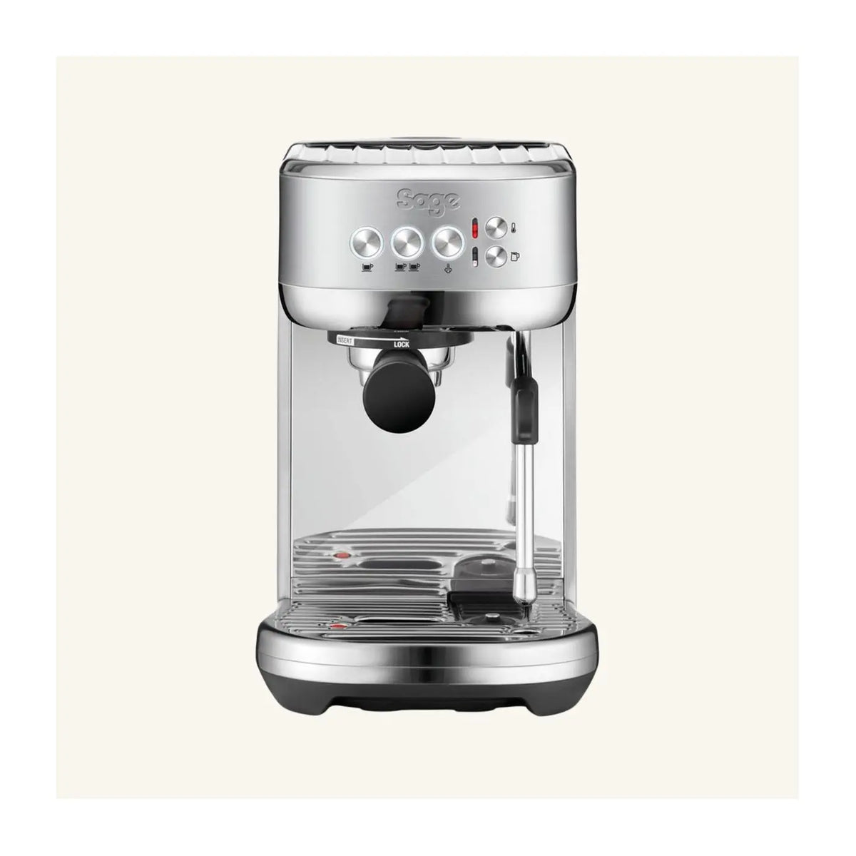The Bambino Plus - Machine à café expresso automatique - Acier inoxydable brossé