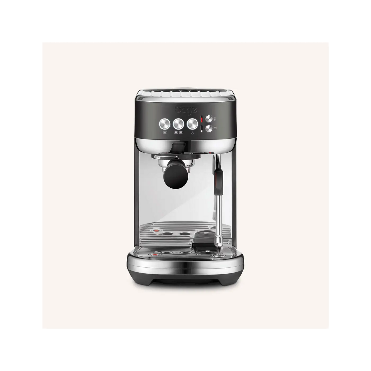 The Bambino Plus - Machine à café expresso automatique - Acier inoxydable noir
