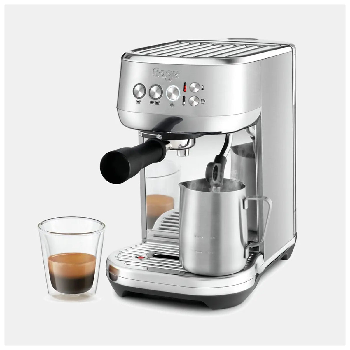 The Bambino Plus - Machine à café expresso automatique - Truffe noire