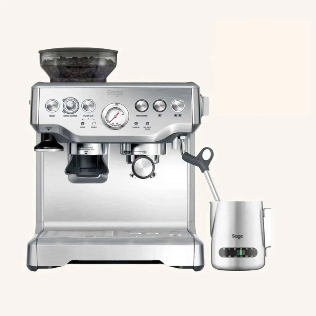 The Barista Express - Machine à café expresso automatique - Acier inoxydable brossé