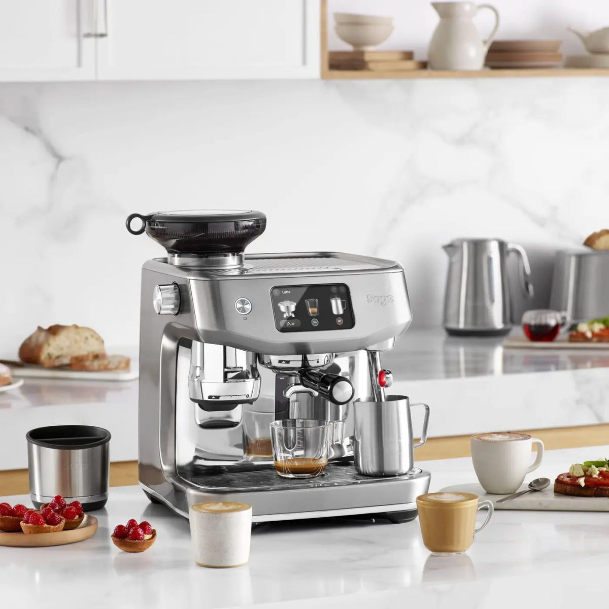 The Barista Express - Machine à café expresso automatique - Acier inoxydable brossé