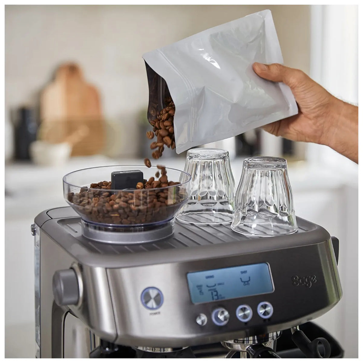 The Barista Pro - Machine à café expresso automatique - Inox