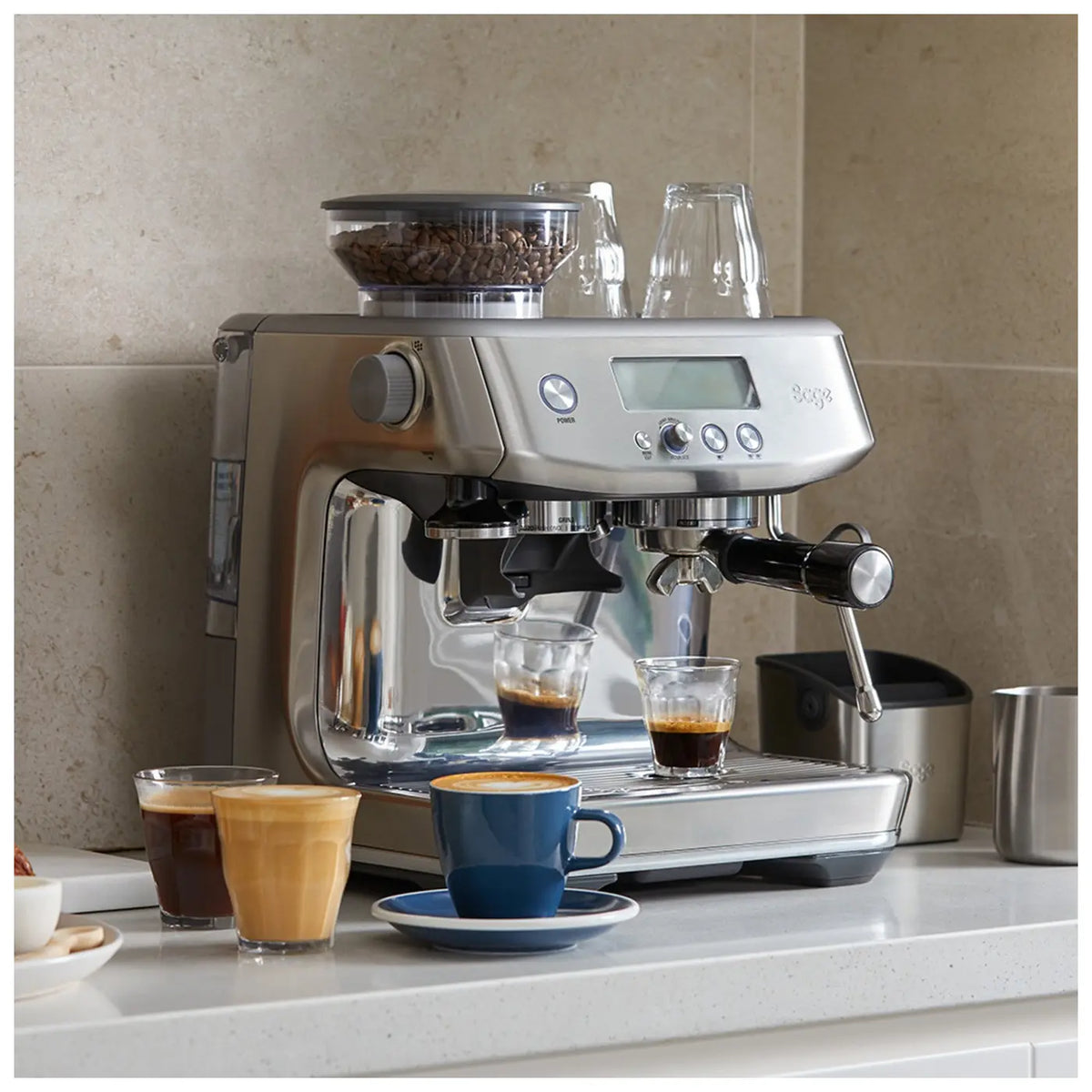 The Barista Pro - Machine à café expresso automatique - Inox
